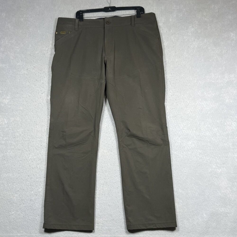 KUHL Silencr Pants Mens 38 Brown Hiking Outdoor Activewear Pockets Inseam 30”